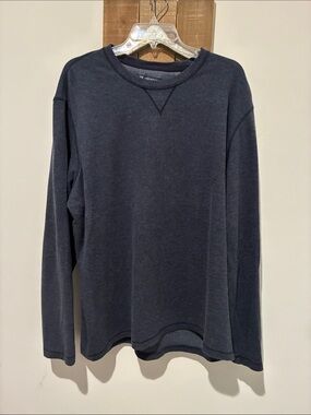 Daniel Cremieux Navy Blue Crewneck Sweatshirt
